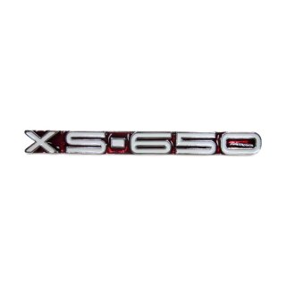 Side Cover Emblem red rot für Yamaha XS 650