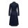 Queen Kerosin Q Crown swing dress dark blue