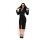 Queen Kerosin Motor Queen pencil dress black