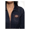 Queen Kerosin Motor Queen slim fit overall dark blue