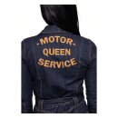 Queen Kerosin Motor Queen slim fit overall dark blue