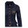 Queen Kerosin Q Crown pencil dress dark blue
