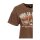 Queen Kerosin Free Born T-shirt dark brown