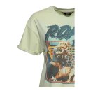 Queen Kerosin Road Bitch T-shirt light grey