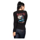 Queen Kerosin Built Up longsleeve black