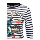 Queen Kerosin We Can Do It longsleeve black/white