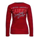 Queen Kerosin Motor Queen longsleeve black/red