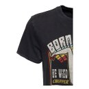King Kerosin Born To F*ck t-shirt black