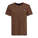 King Kerosin Hit The Road Jack T-shirt dark brown