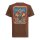 King Kerosin Hit The Road Jack T-shirt dark brown