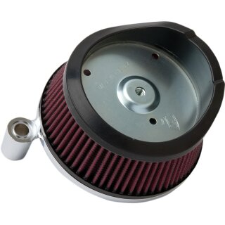 Arlen Ness Stage 1 Big Sucker air cleaner kit. OEM cover