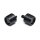 Kuryakyn, Lodestar rear axle sliders. Black
