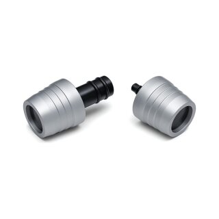 Kuryakyn, Lodestar front axle sliders. Silver