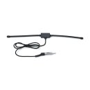 Kuryakyn, hidden antenna w/universal connector. Black