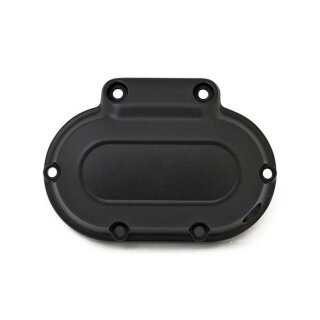 Getriebe End Cover Seitendeckel schwarz für Harley Twin Cam 06-17