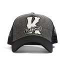 King Kerosin California cap black/grey
