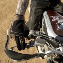 Biltwell Baja Motorrad Handschuhe Leder Textil chocolate braun CE