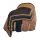 Biltwell Baja Motorrad Handschuhe Leder Textil chocolate braun CE