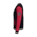 King Kerosin San Antonio Wolves college jacket black/bordeau