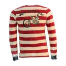 13 1/2 TSR Longsleeve Red/White L