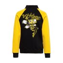 Queen Kerosin Bee Queen college jacket black/yellow