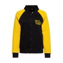 Queen Kerosin Bee Queen college jacket black/yellow