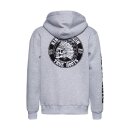 King Kerosin True Roots hoodie grey melange