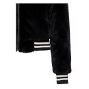 Queen Kerosin Fur College lined jacket black