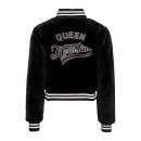 Queen Kerosin Fur College lined jacket black