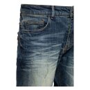 King Kerosin Robin jeans bleached blue
