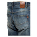 King Kerosin Robin jeans bleached blue