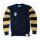 13 1/2 Outlaw Free Bird sweater Pullover Yellow/Black L