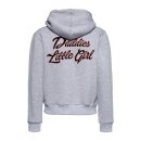 Queen Kerosin Daddys Little Girl hoodie grey melange