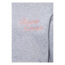 Queen Kerosin Daddys Little Girl hoodie grey melange