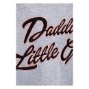 Queen Kerosin Daddys Little Girl hoodie grey melange