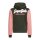 Queen Kerosin Sugar Babe zip hoodie khaki/black
