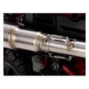 V&H, Hi-Output slip-on muffler. Stainless Steel