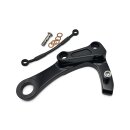 Arlen Ness, M8 Softail rear caliper bracket. All black