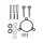 Arlen Ness, repl. gaskets & hardware for Stage 1 air cleaner