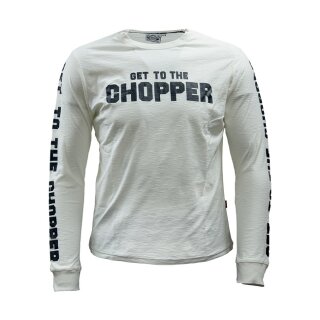 13 1/2 Get the Chopper longsleeve white L