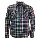 13 1/2 Woodland Check shirt Hemd blue/red