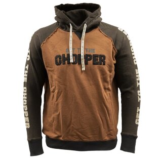 13 1/2 Get to the Chopper hoodie braun brown