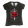 Lethal Angel Red Dagger T-shirt dark grey