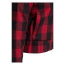 Queen Kerosin Wool checkered jacket black/red