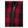 Queen Kerosin Wool checkered jacket black/red