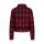 Queen Kerosin Wool checkered jacket black/red