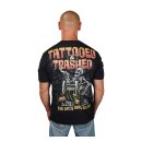 Lethal Threat Tattooed and Trashed T-shirt black