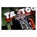 Lethal Threat Tattooed and Trashed T-shirt black