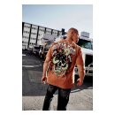 Lethal Threat Run with the Ruthless T-shirt orange