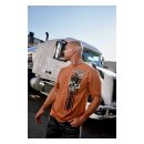 Lethal Threat Run with the Ruthless T-shirt orange